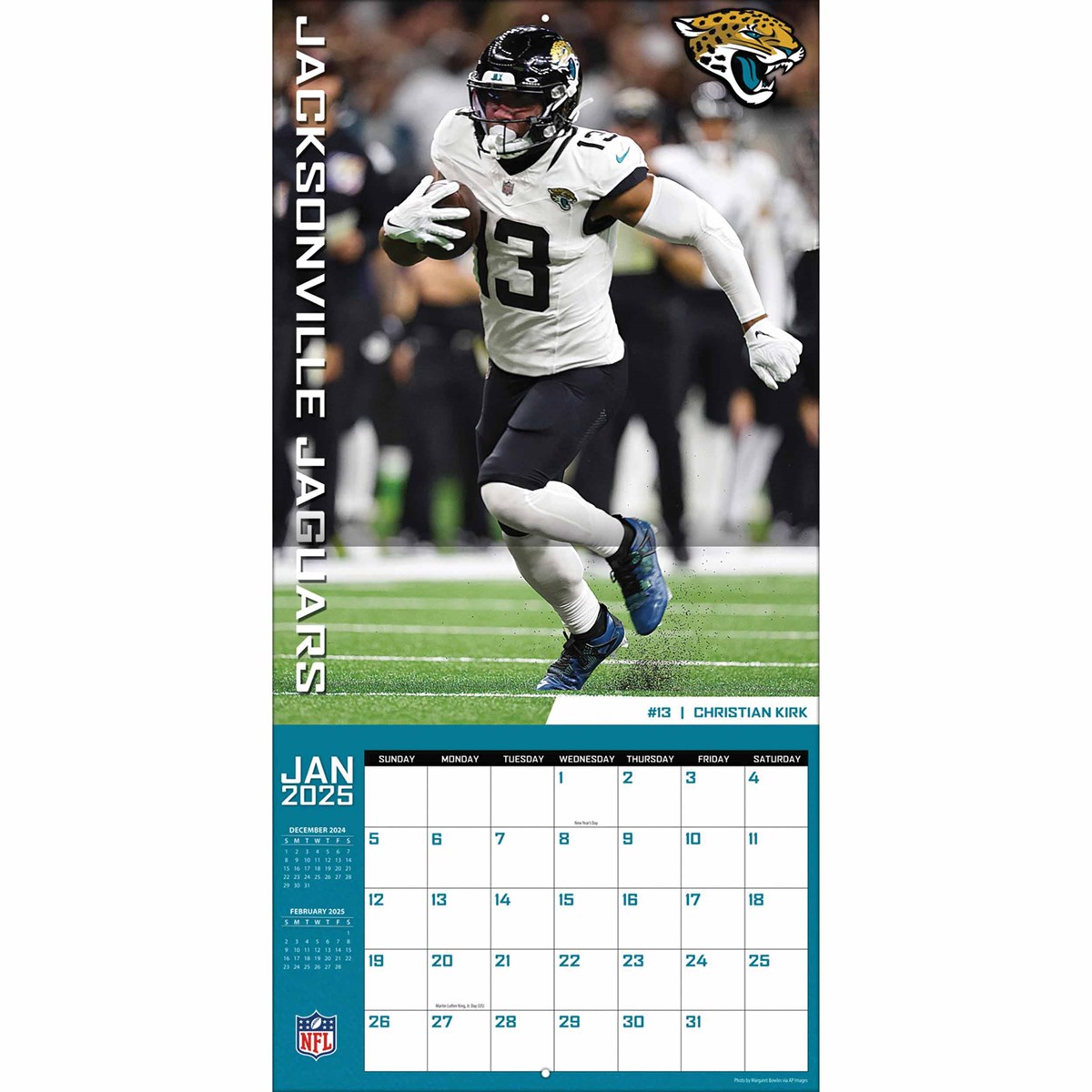 Jacksonville Jaguars NFL Calendar 2025