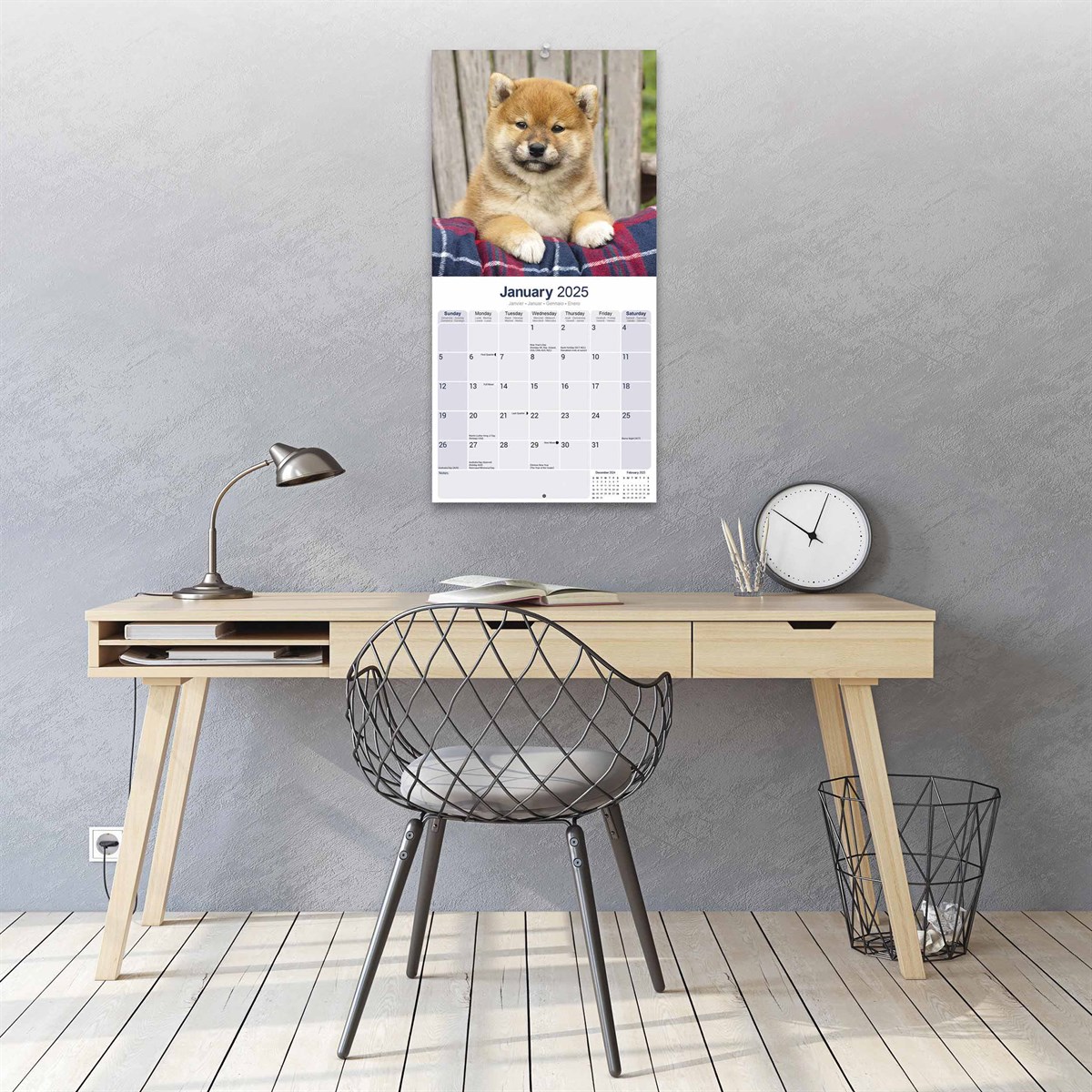 Shiba Inu Calendar 2025