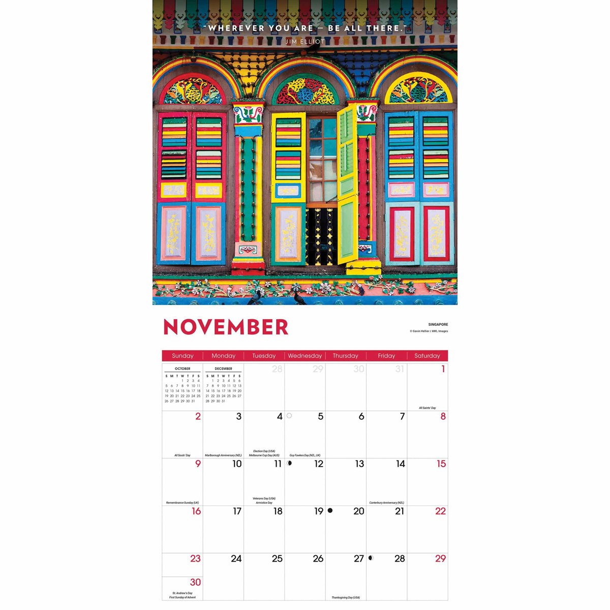 Doors & Windows Calendar 2025