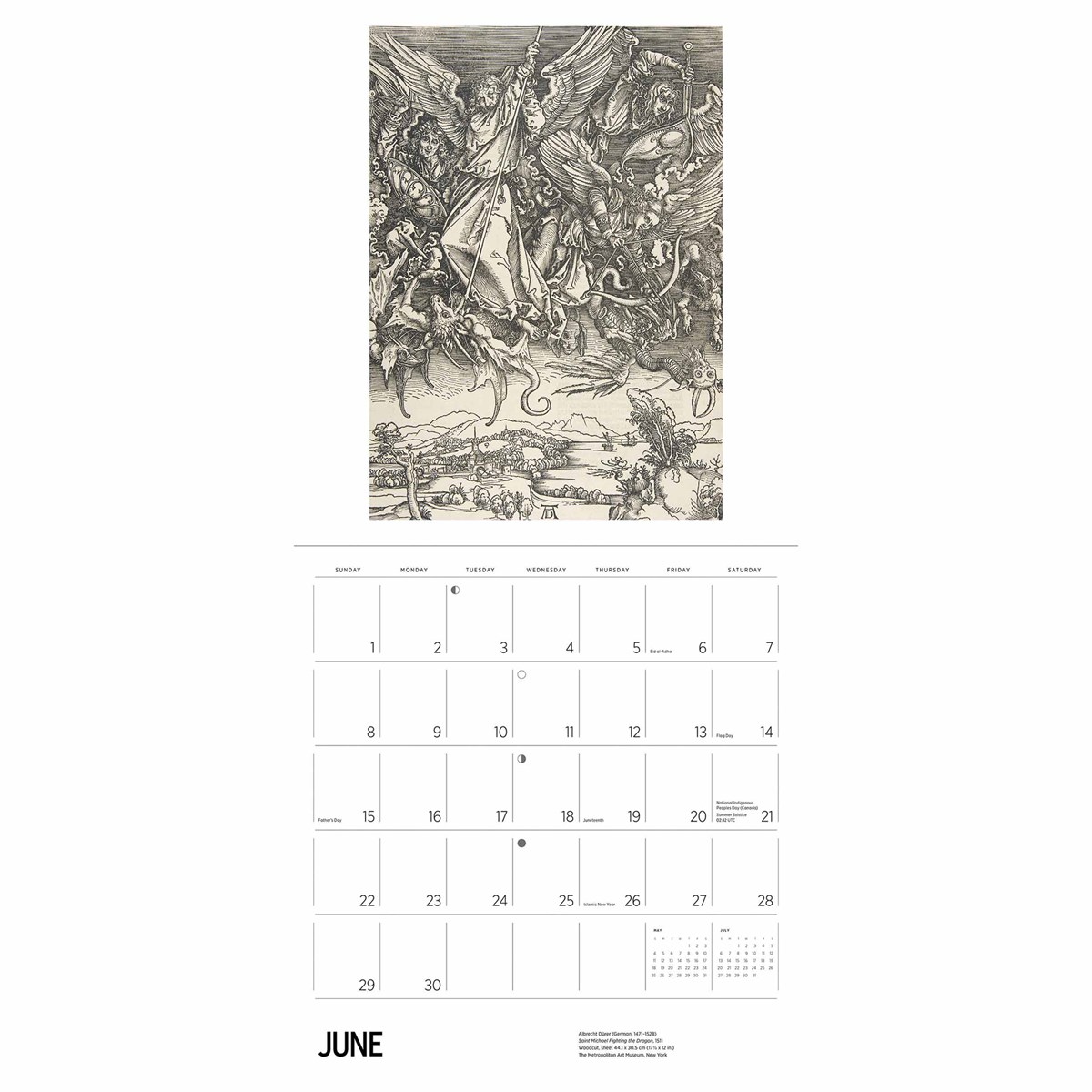 Albrecht Durer Calendar 2025