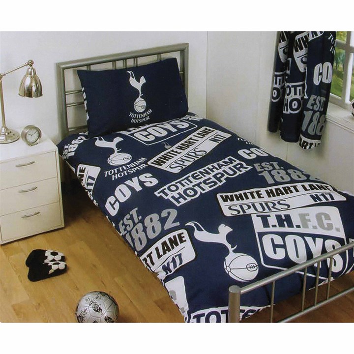 Tottenham Hotspur FC Single Duvet Set