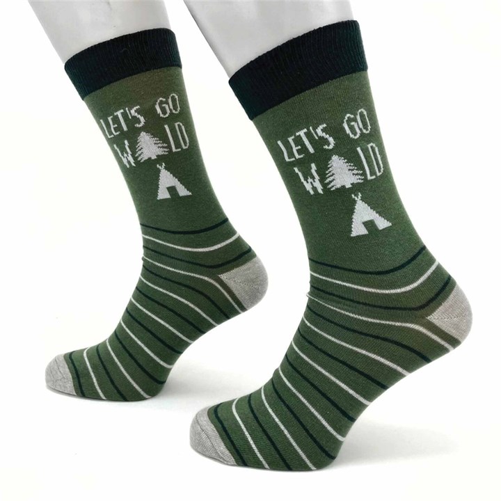 Let's Go Wild Socks - Size 6 - 9