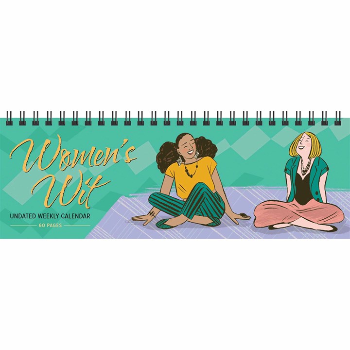 Womens Wit Weekly Perpetual Desk Calendar