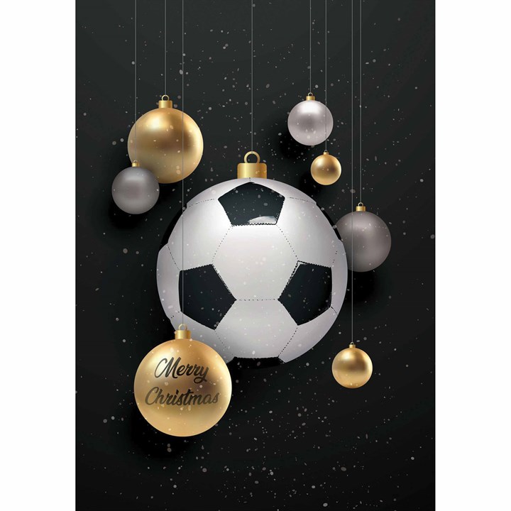 Football Baubles A3 Calendar Gift Wrap Envelope