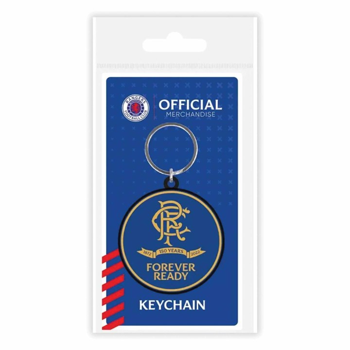 Rangers FC 150 Years Forever Ready Keychain