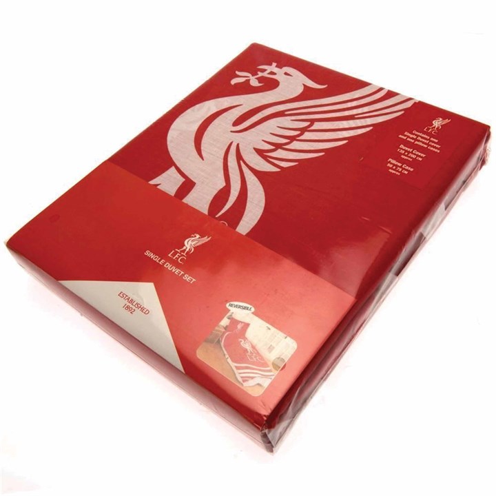 Liverpool Single Duvet Set