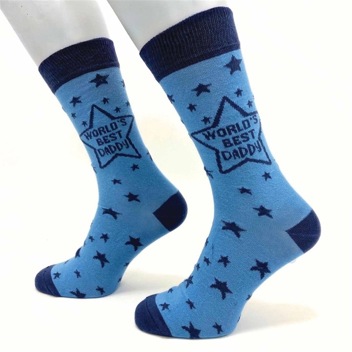 Worlds Best Daddy Socks - Size 7 - 11