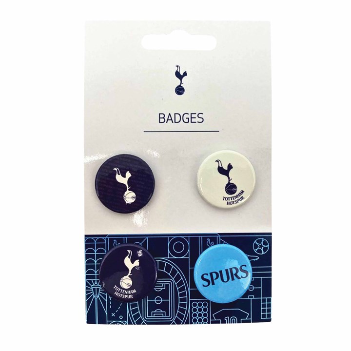 Tottenham Hotspur FC Button Badge Set