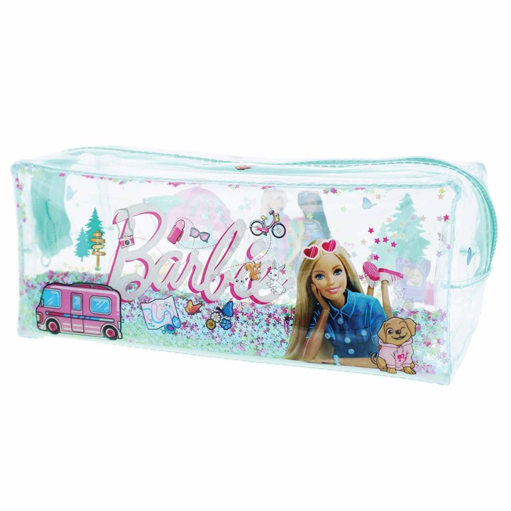 Barbie Sequins Pencil Case