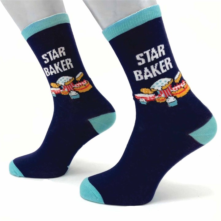 Star Baker Socks - Size 4 - 8