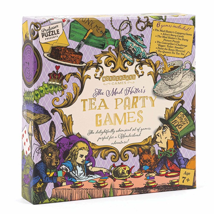 Alice in Wonderland, Mad Hatter Tea Party Games