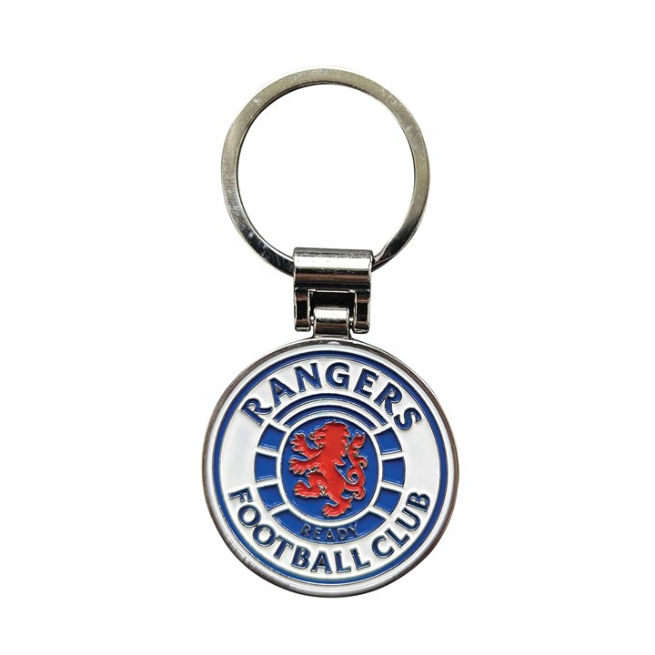 Rangers FC Crest Shaped Keyring