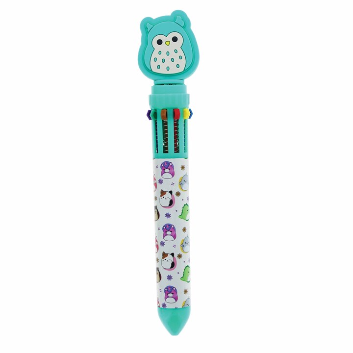 Squishmallows Multi Colour Pen, Wilson the Owl