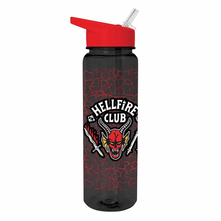 Stranger Things, Hellfire Plastic Drinks Bottle