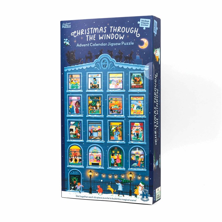 Christmas Through the Window Jigsaw Advent