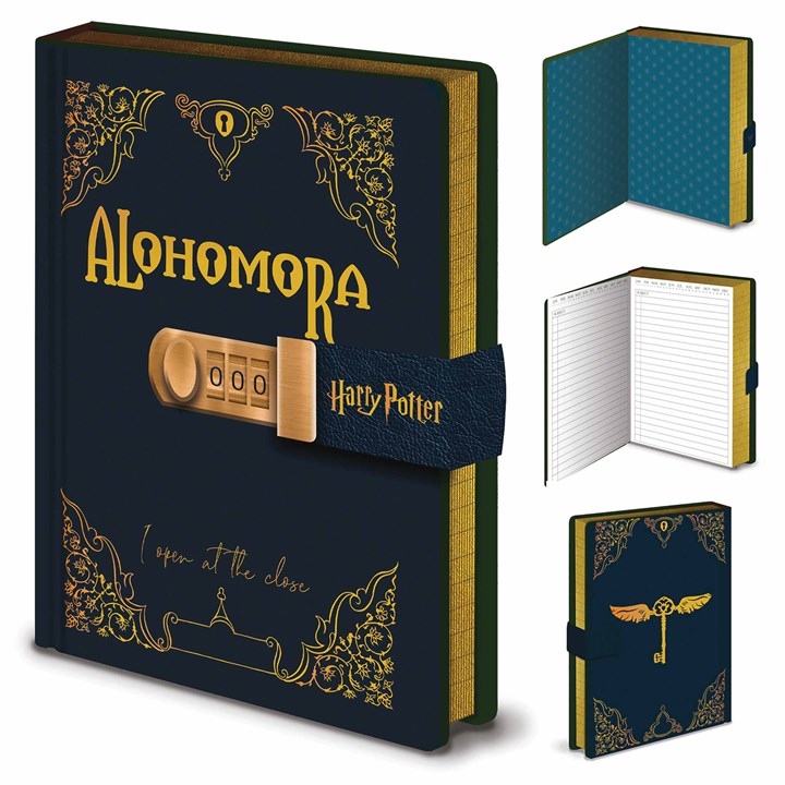 Harry Potter, Alohomora A5 Lockable Undated Diary