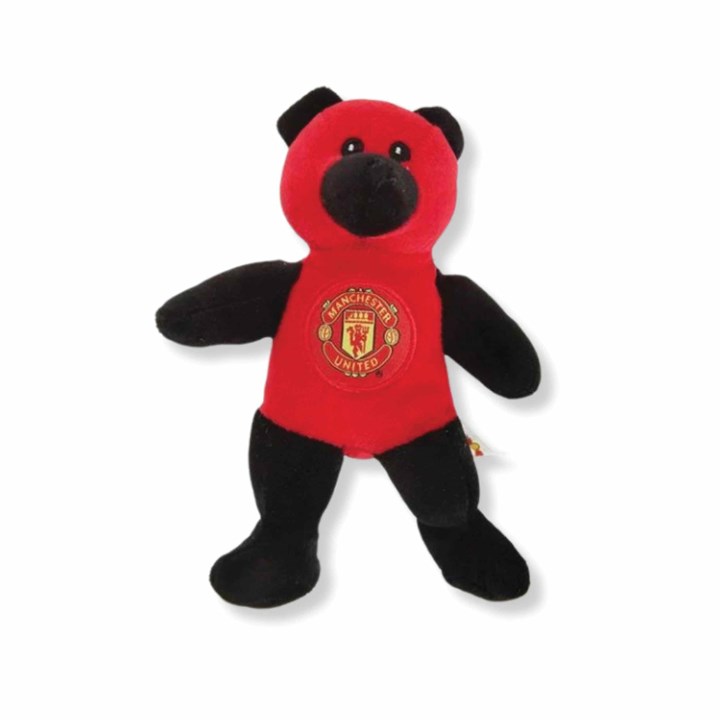 Manchester United FC Solid Red & Black Bear