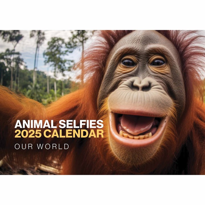 Animal Selfies Calendar 2025