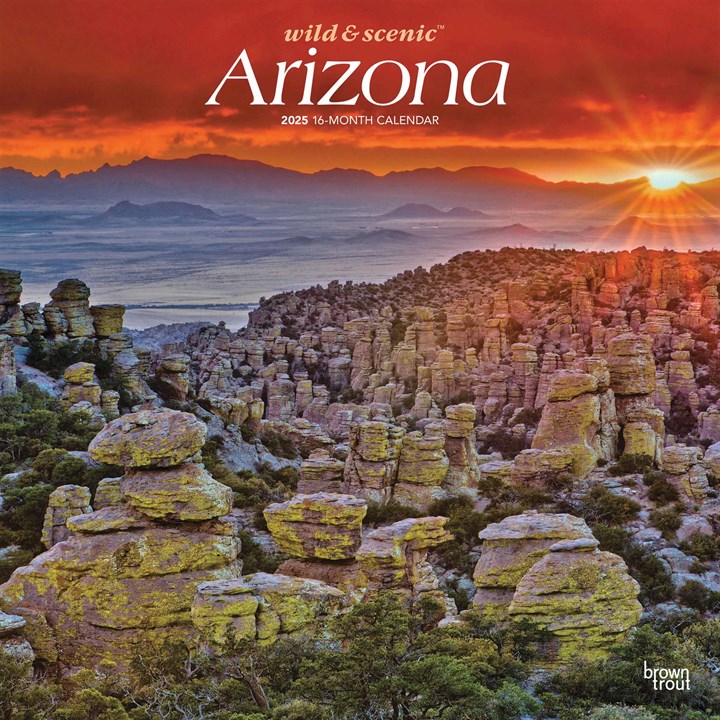 Wild & Scenic, Arizona Calendar 2025