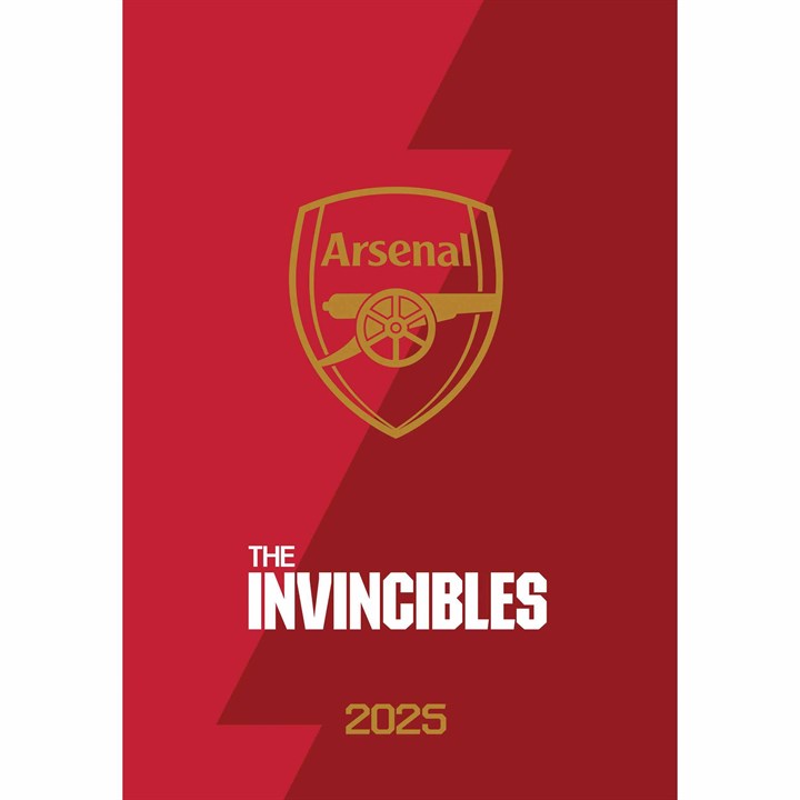 Arsenal FC The Invincibles A5 Diary 2025