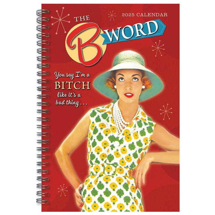 The B Word A5 Diary 2025