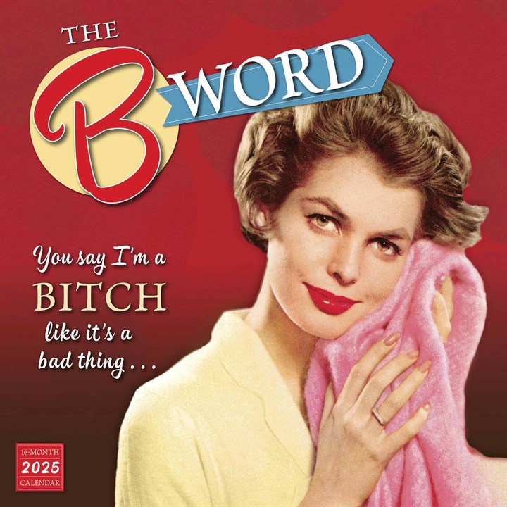 The B Word Calendar 2025