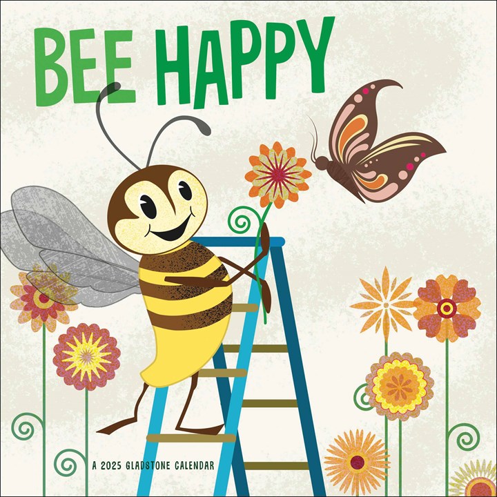 Bee Happy Mini Calendar 2025