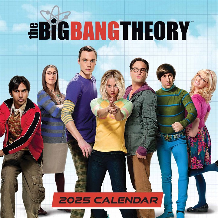 The Big Bang Theory Calendar 2025