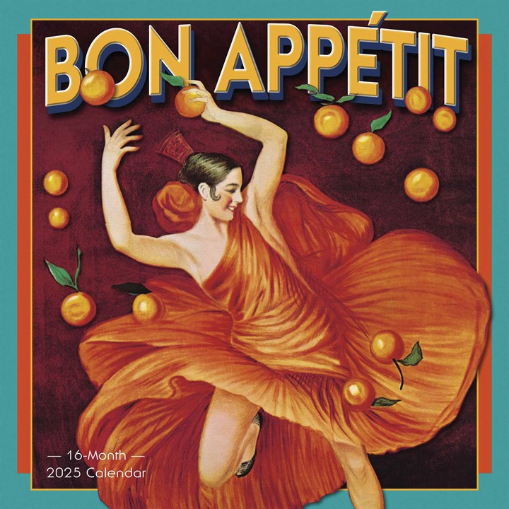 Bon Appetit Calendar 2025