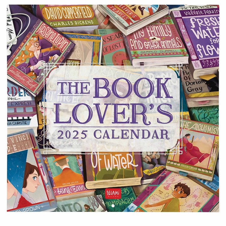 Book Lovers Calendar 2025