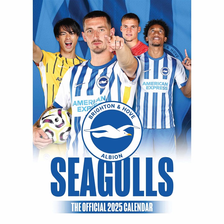 Brighton & Hove Albion FC A3 Calendar 2025