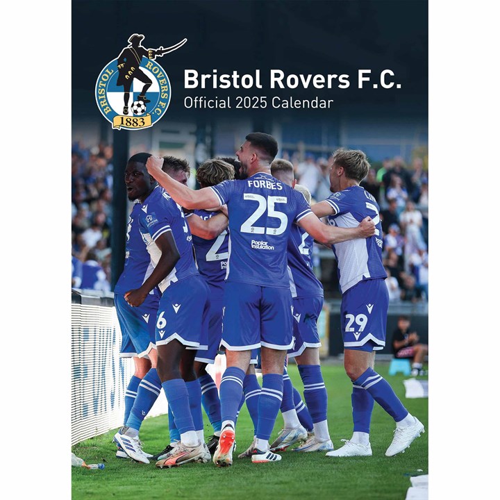 Bristol Rovers FC A3 Calendar 2025