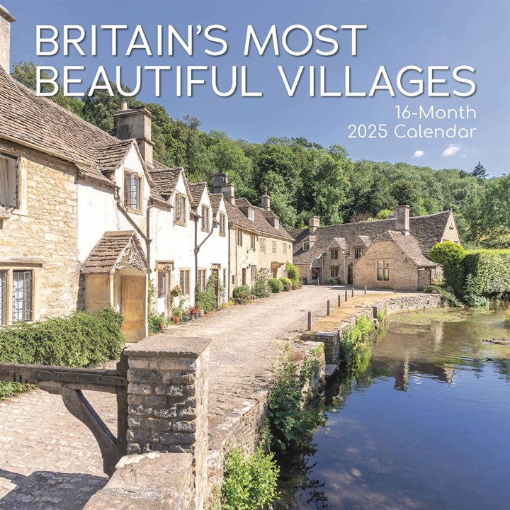 Britain's Most Beautiful Villages Calendar 2025