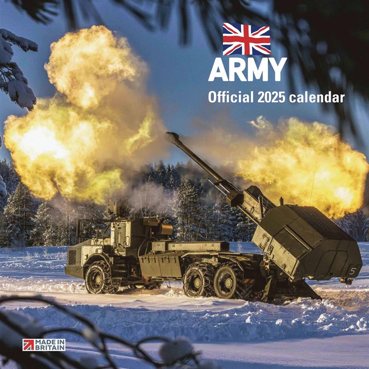 British Army Calendar 2025