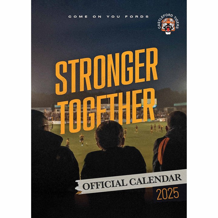 Castleford Tigers A3 Calendar 2025