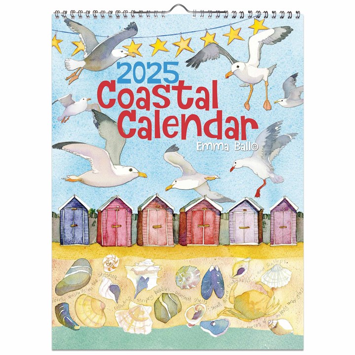 Emma Ball, Coastal A3 Calendar 2025