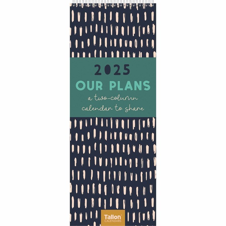 Our Plans, Couples Slim Planner 2025