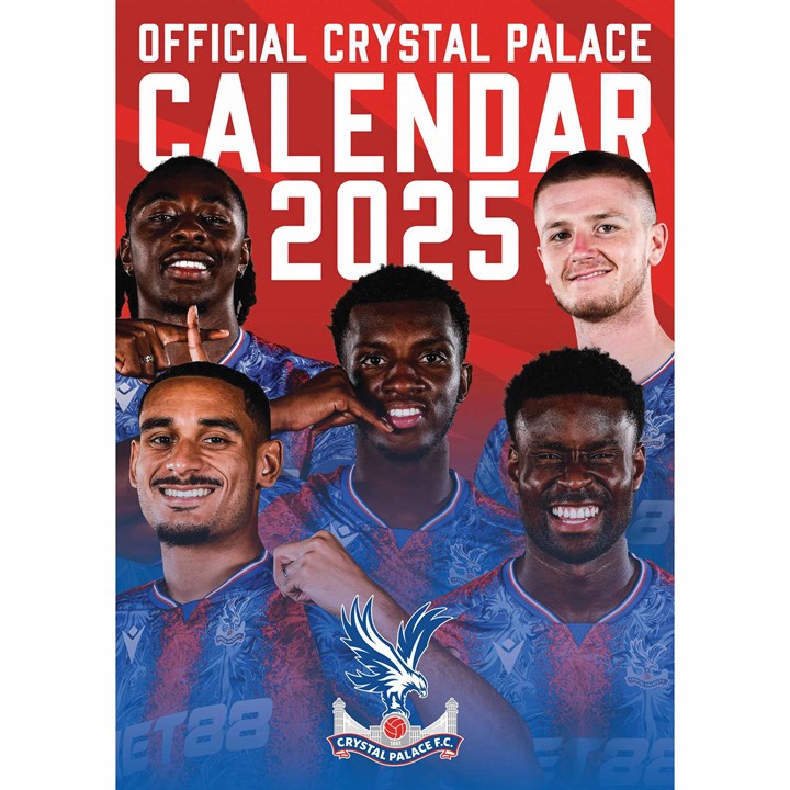 Crystal Palace FC A3 Calendar 2025