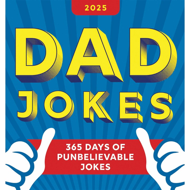 Dad Jokes Desk Calendar 2025