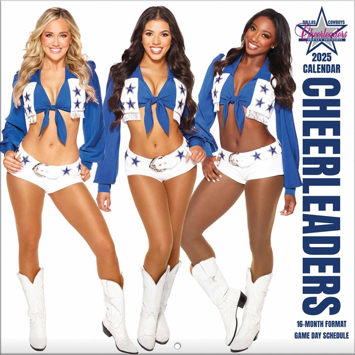 Dallas Cowboys Cheerleaders Calendar 2025