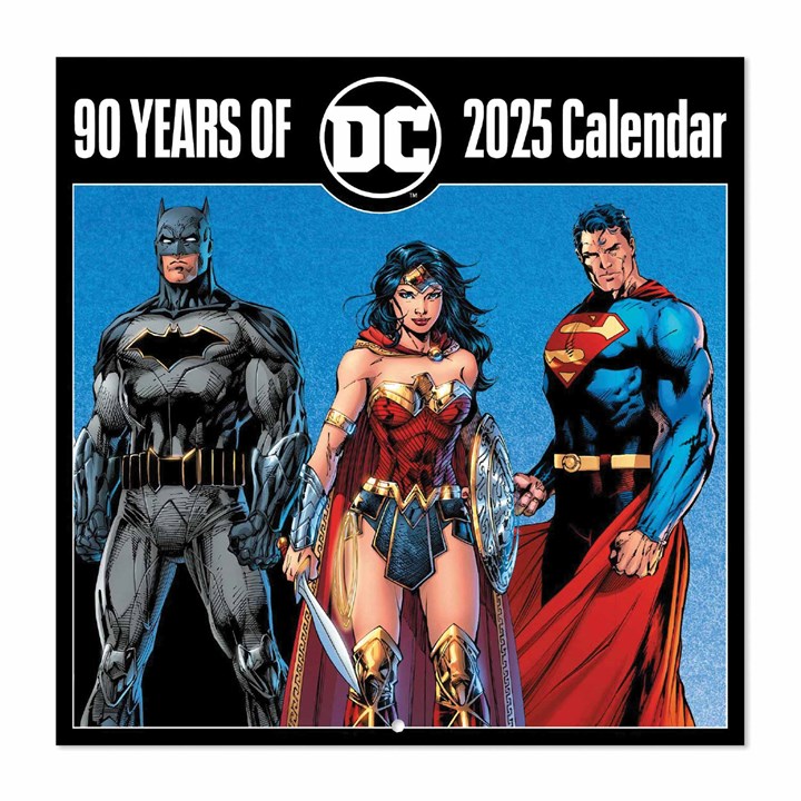 DC Comics, 90 Years of DC Calendar 2025