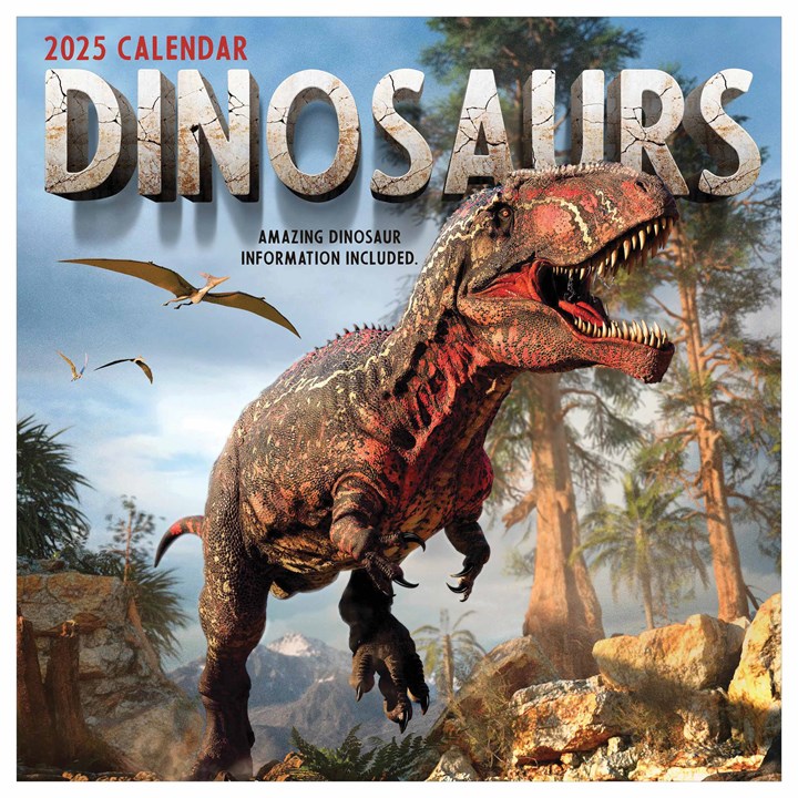 Dinosaurs Calendar 2025