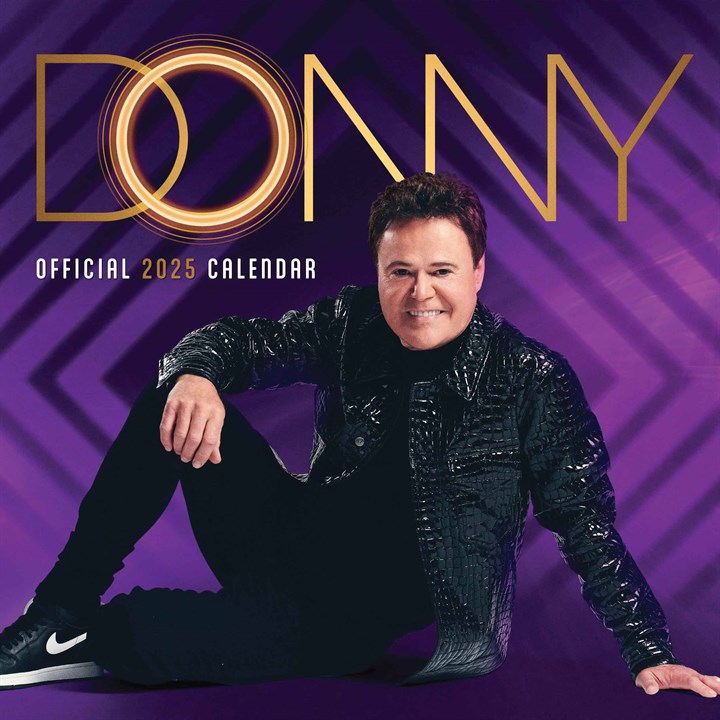 Donny Osmond Calendar 2025