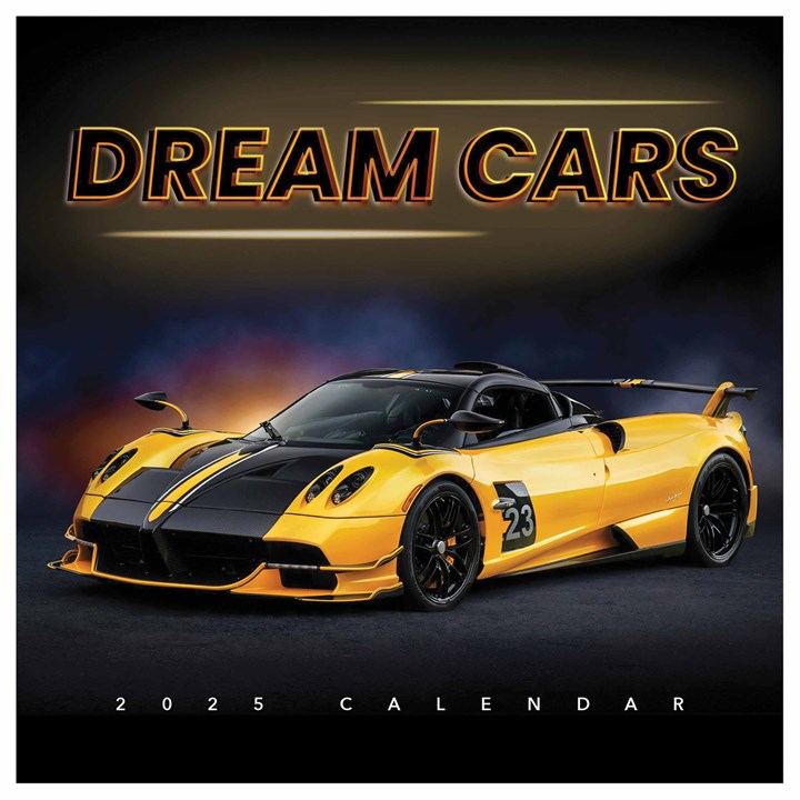 Dream Cars Calendar 2025