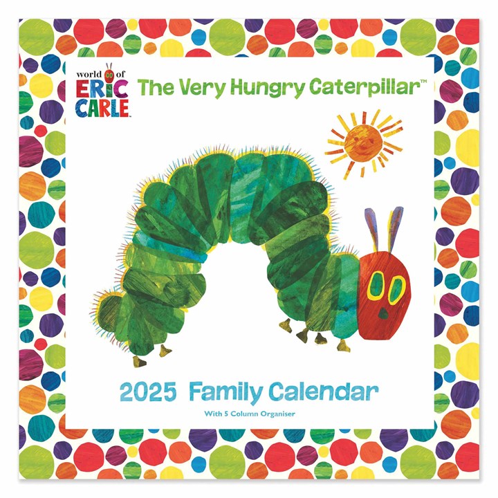 Eric Carle, The Very Hungry Caterpillar Family Planner 2025