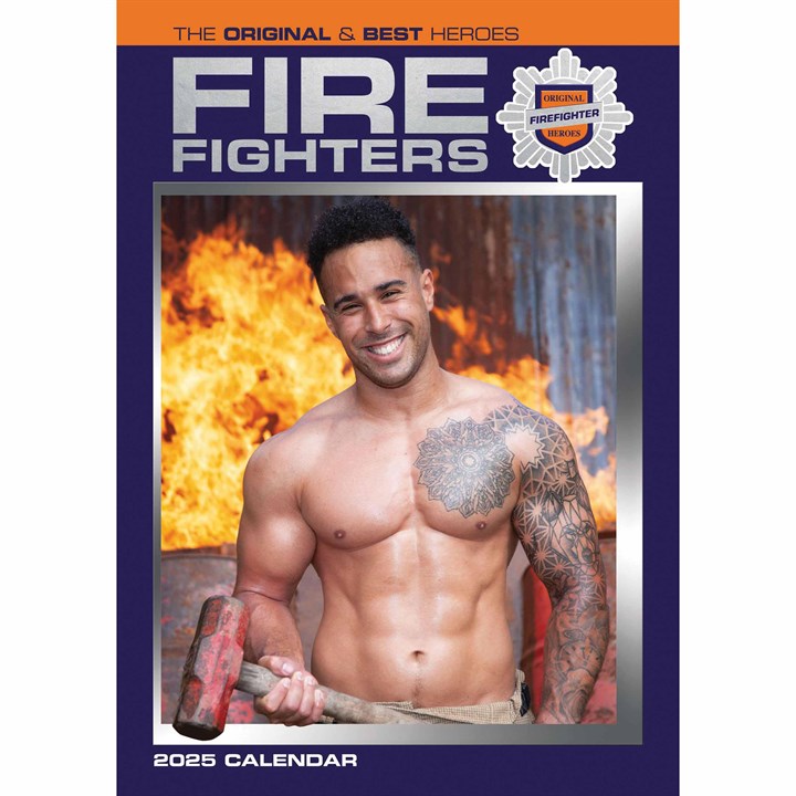 Firefighters A3 Calendar 2025