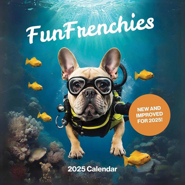 Fun Frenchies Calendar 2025