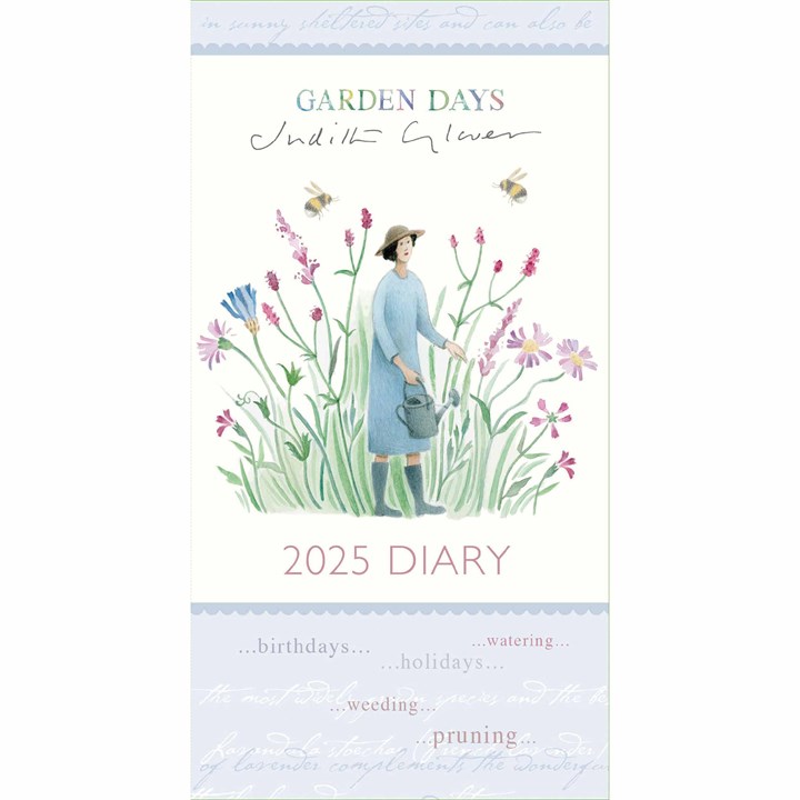 Judith Glover, Garden Days Slim Diary 2025