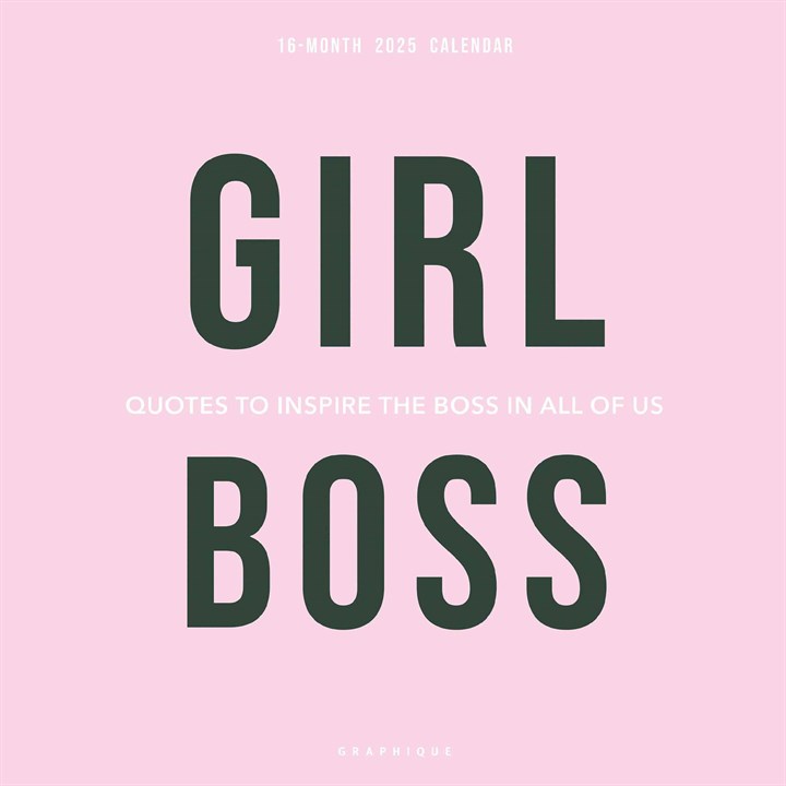 Girl Boss Calendar 2025