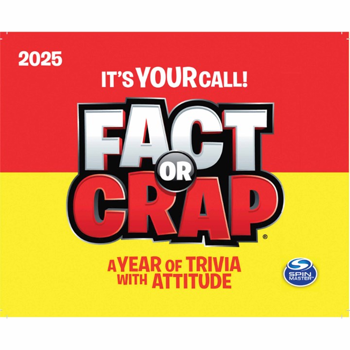 Fact Or Crap Desk Calendar 2025